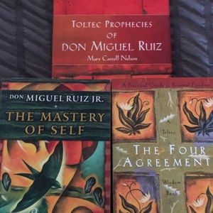 3 books by Don Miguel Ruiz Jr